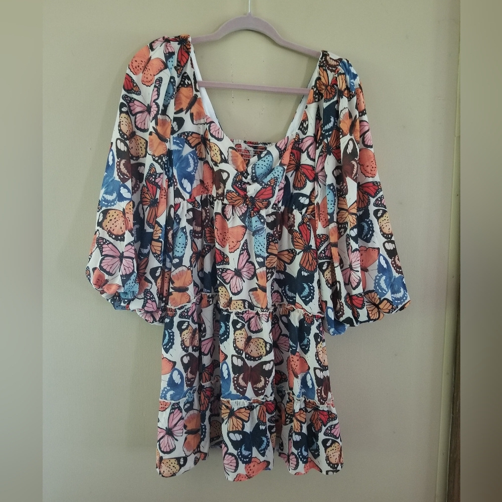 Show me your Mumu butterfly dress